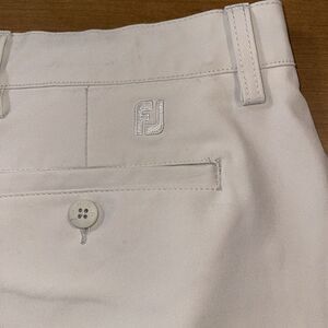Foot Joy Shorts Men 38 Cream Golf Resort‎ Yacht Club